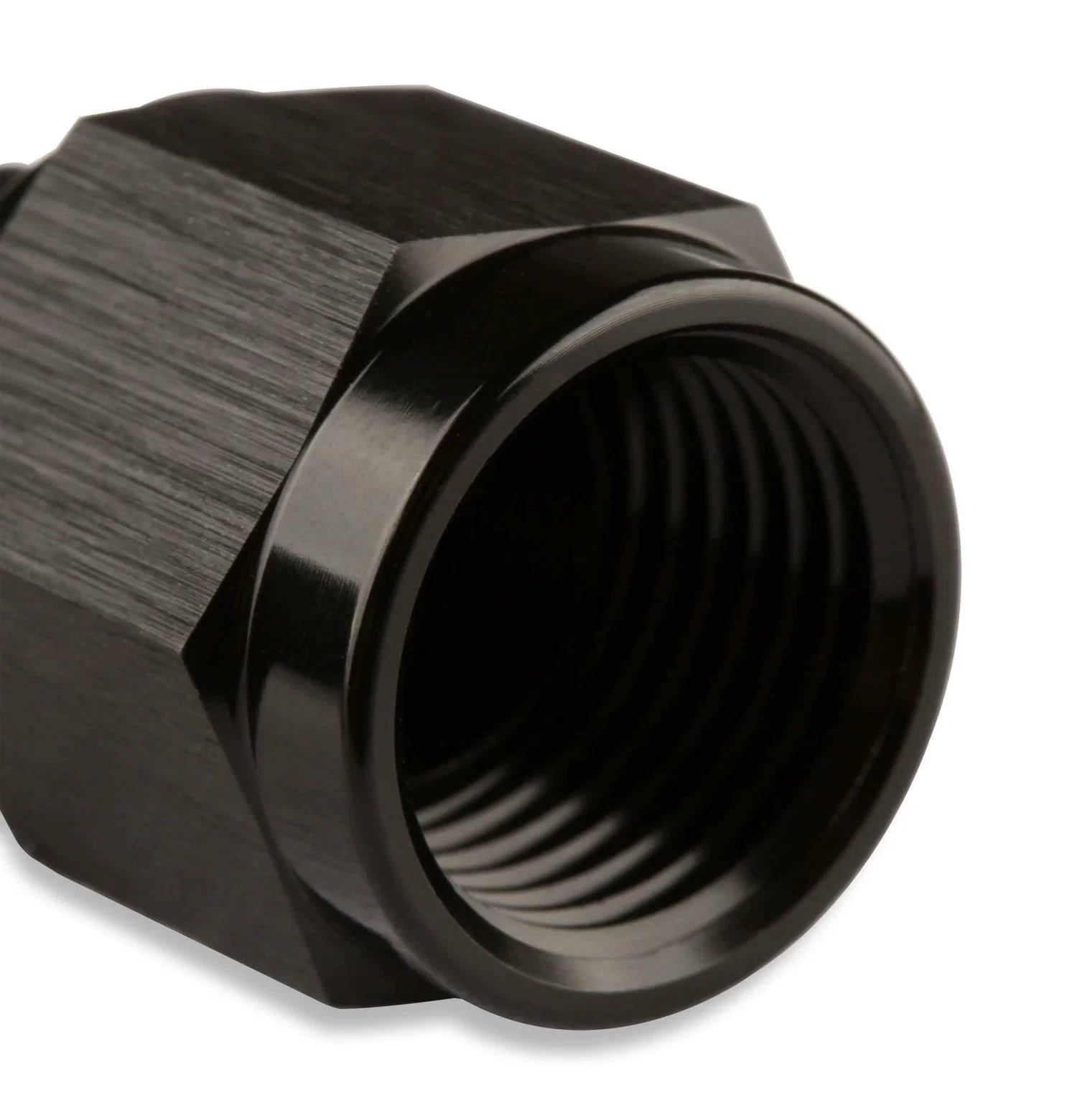 Mr. Gasket -6 AN Caps (2) - Black - 492906-BL